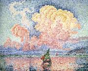 Paul Signac Antibes, the Pink Cloud Germany oil painting artist